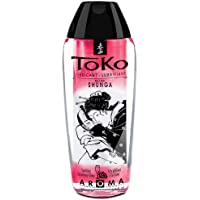 TOKO Shunga Lubricante- Aroma de Fresas con Champagne- Transparente - 165 ml